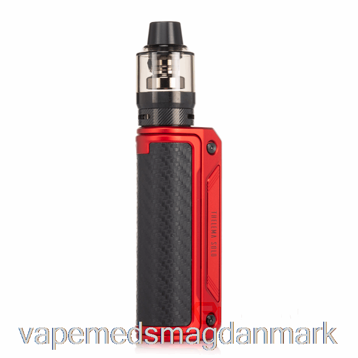 Vape Med Smag Lost Vape Thelema Solo 100w Startsæt Mat Rød / Kulfiber